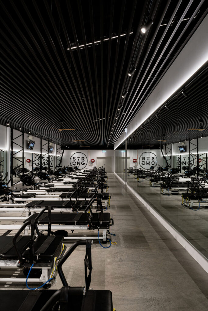 Strong Pilates commercial fitness fitout by Total Fitouts Brisbane